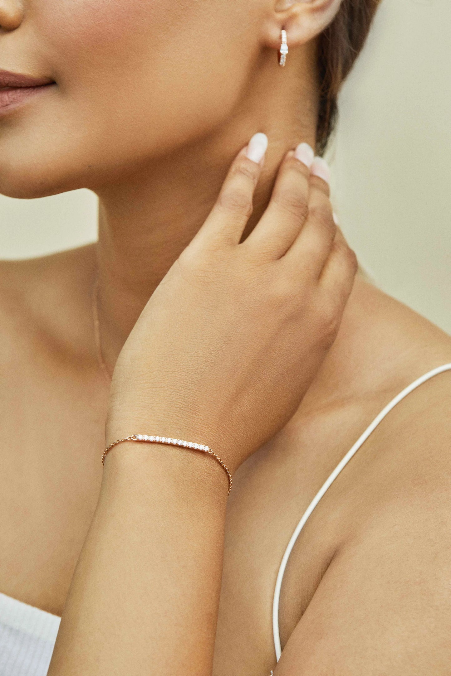 Pavé Bar Bracelet