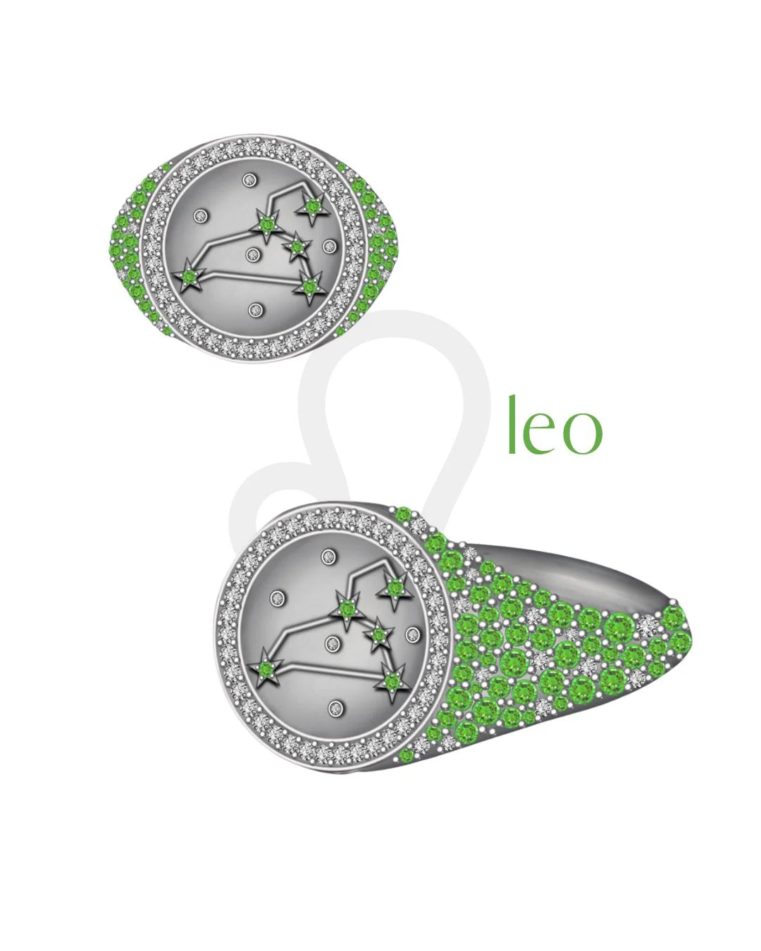 Leo Zodiac Ring