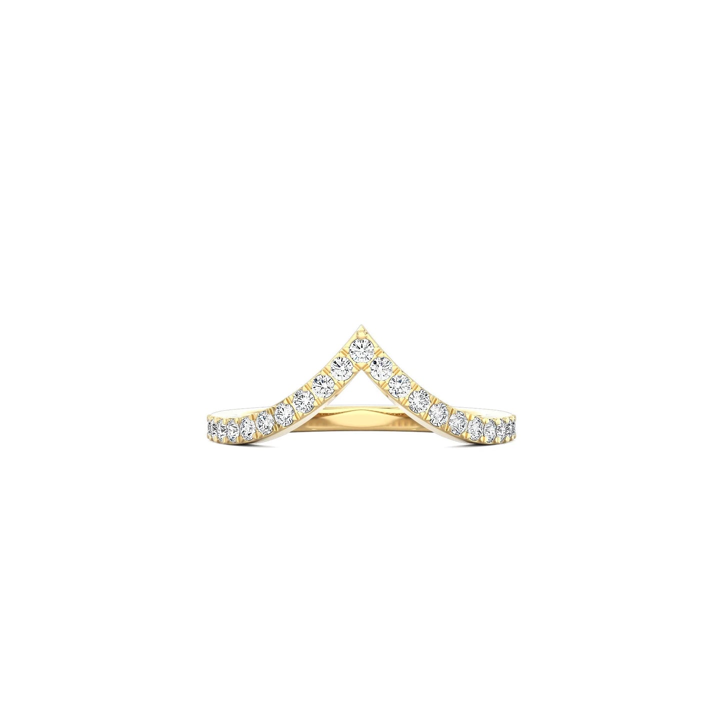 V shape Ring