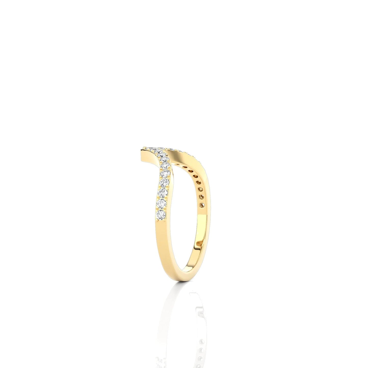 V shape Ring