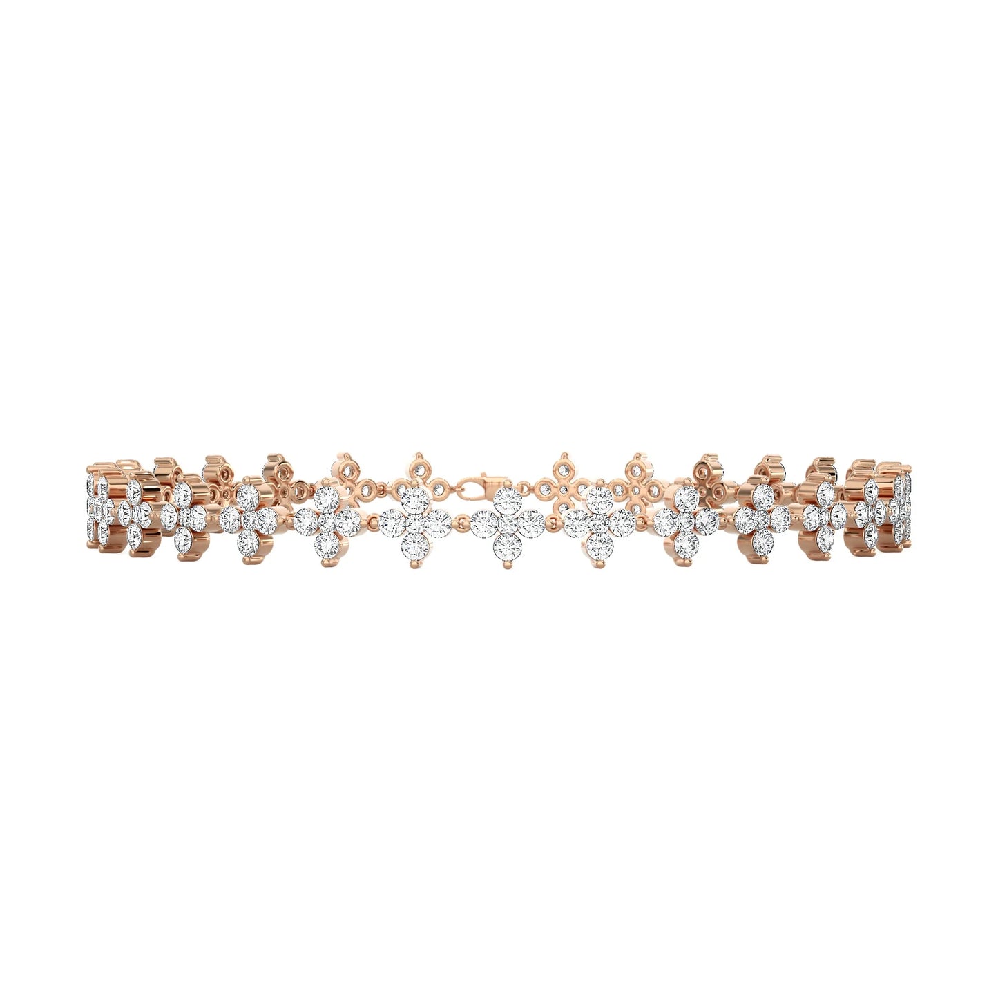 Camellia Tennis Bracelet
