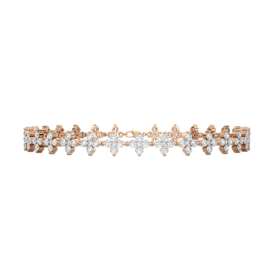 Camellia Tennis Bracelet
