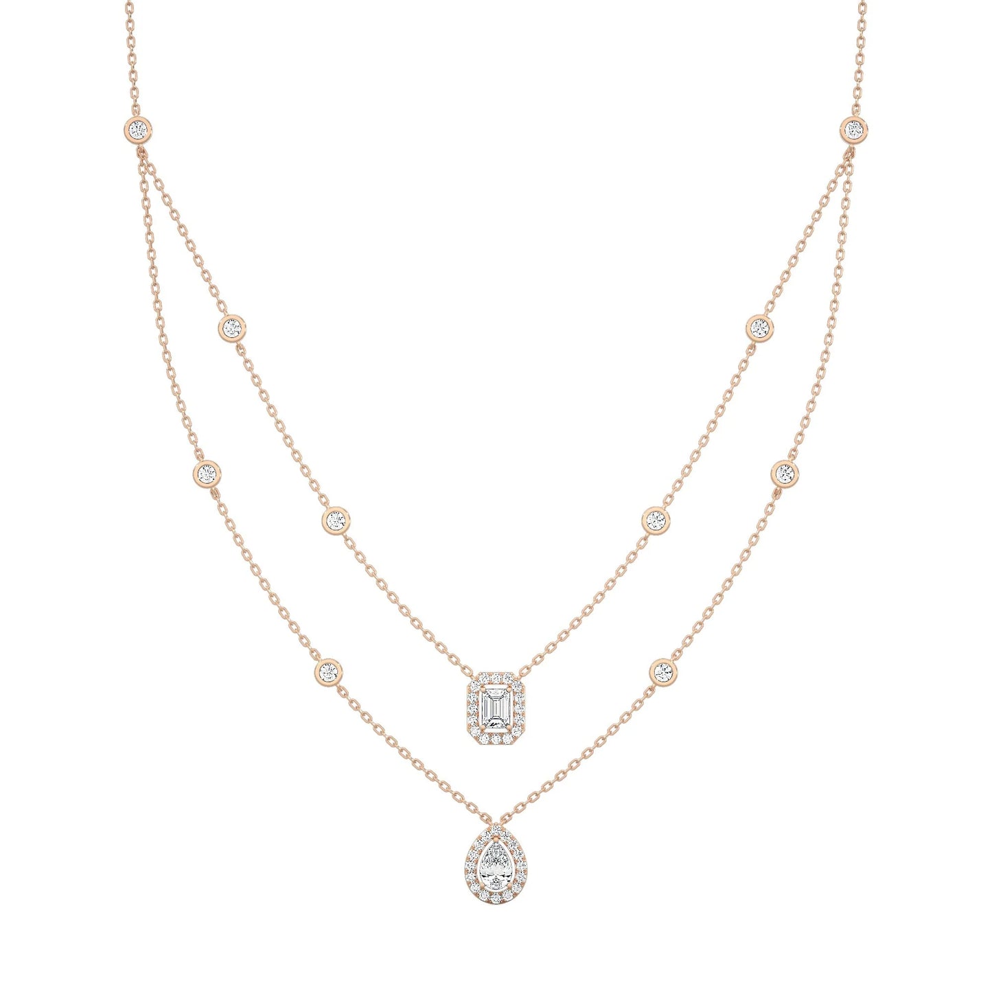 Double Chain necklace