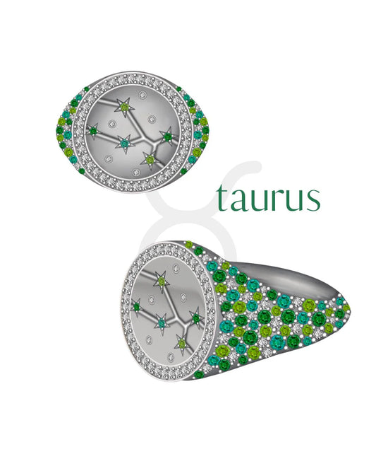 Taurus Zodiac Ring
