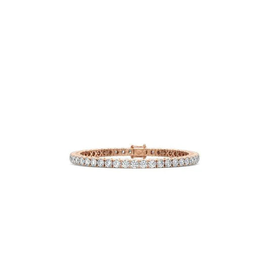 Round Diamond Tennis Bracelet