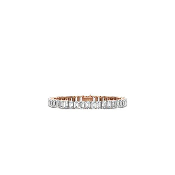 Emerald Cut Tennis Bracelet