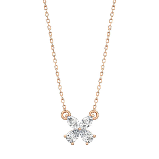 Pear Marquise Necklace