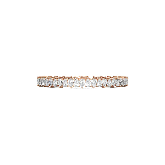 Twin Pear Tennis Bracelet