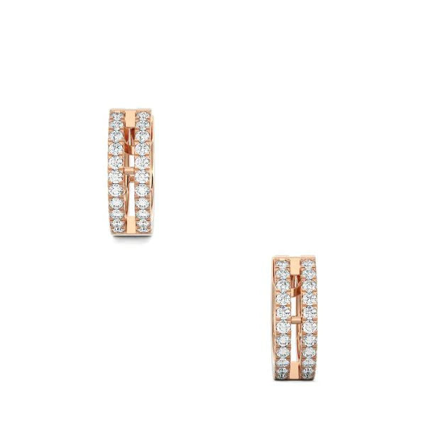 Double Huggie Earring