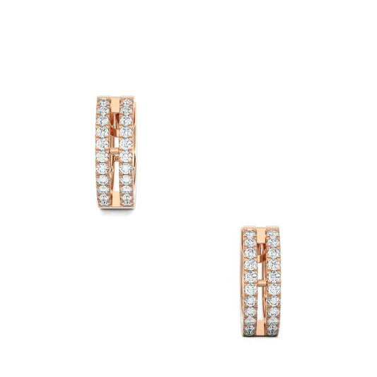 Double Huggie Earring