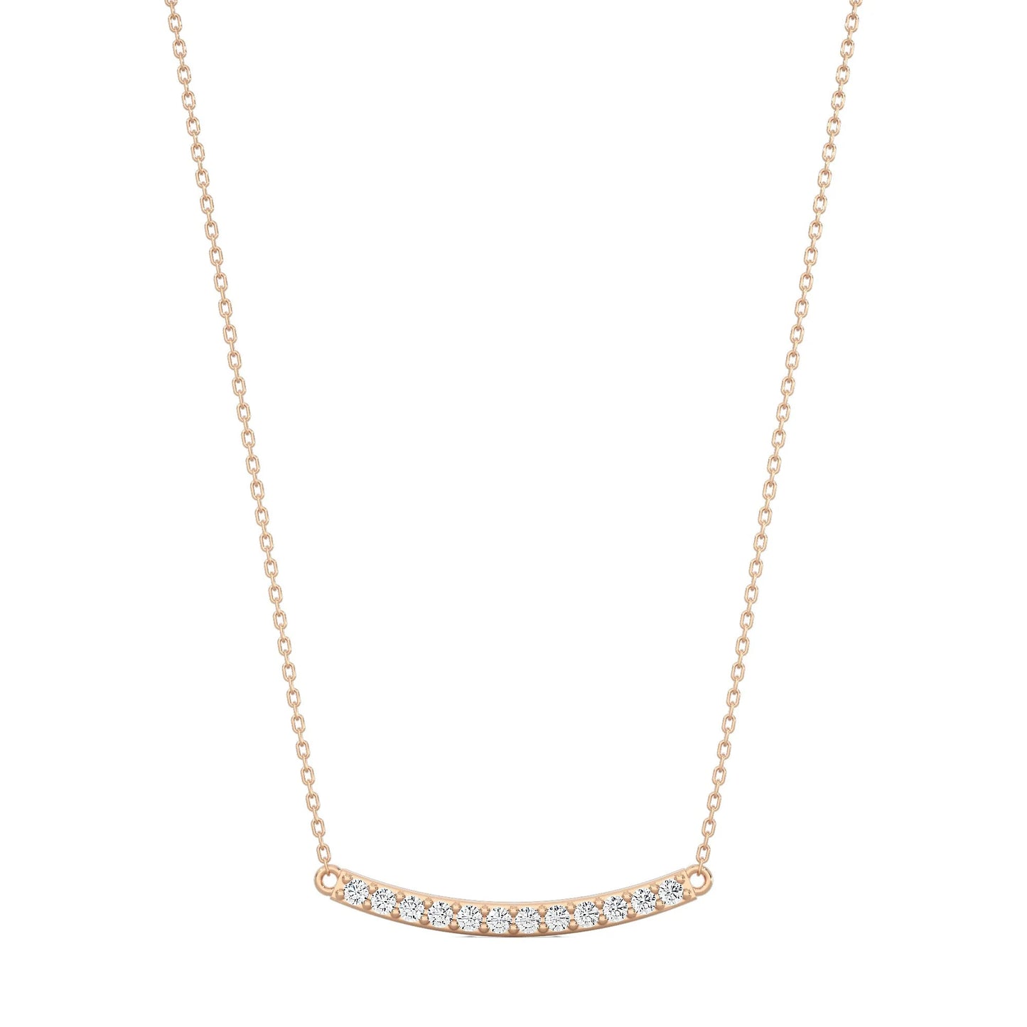 Pavé Line Necklace