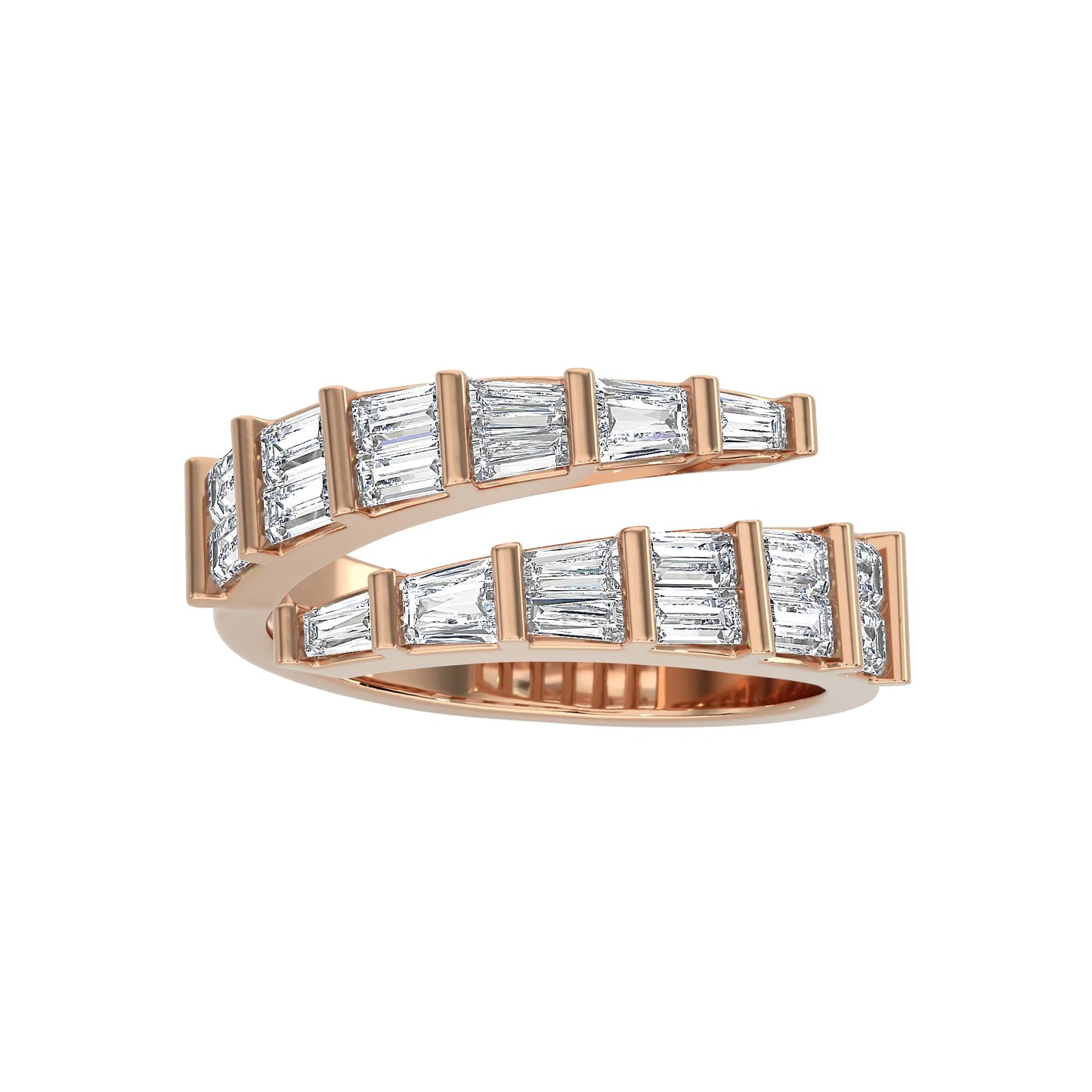 Baguette Wrap Ring