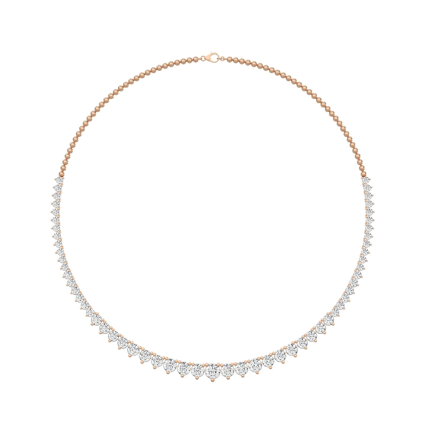 Fete Graduating Diamond Necklace