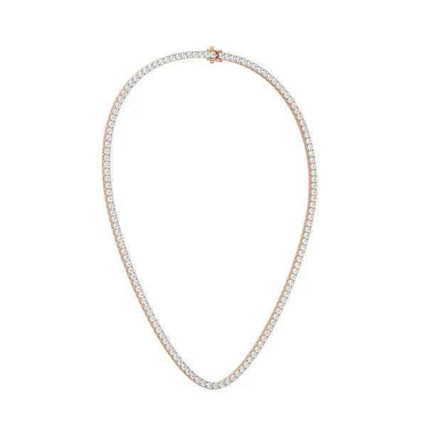 Single Line Diamond Necklace