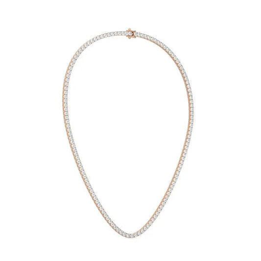 Single Line Diamond Necklace