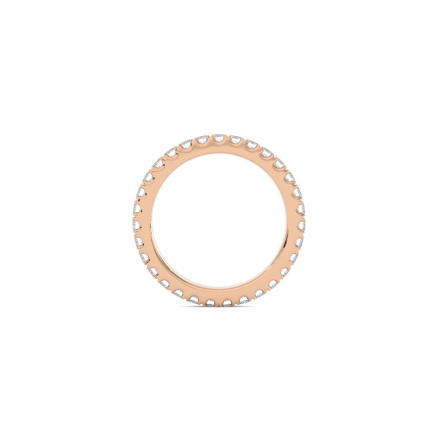 Small Round Eternity Band