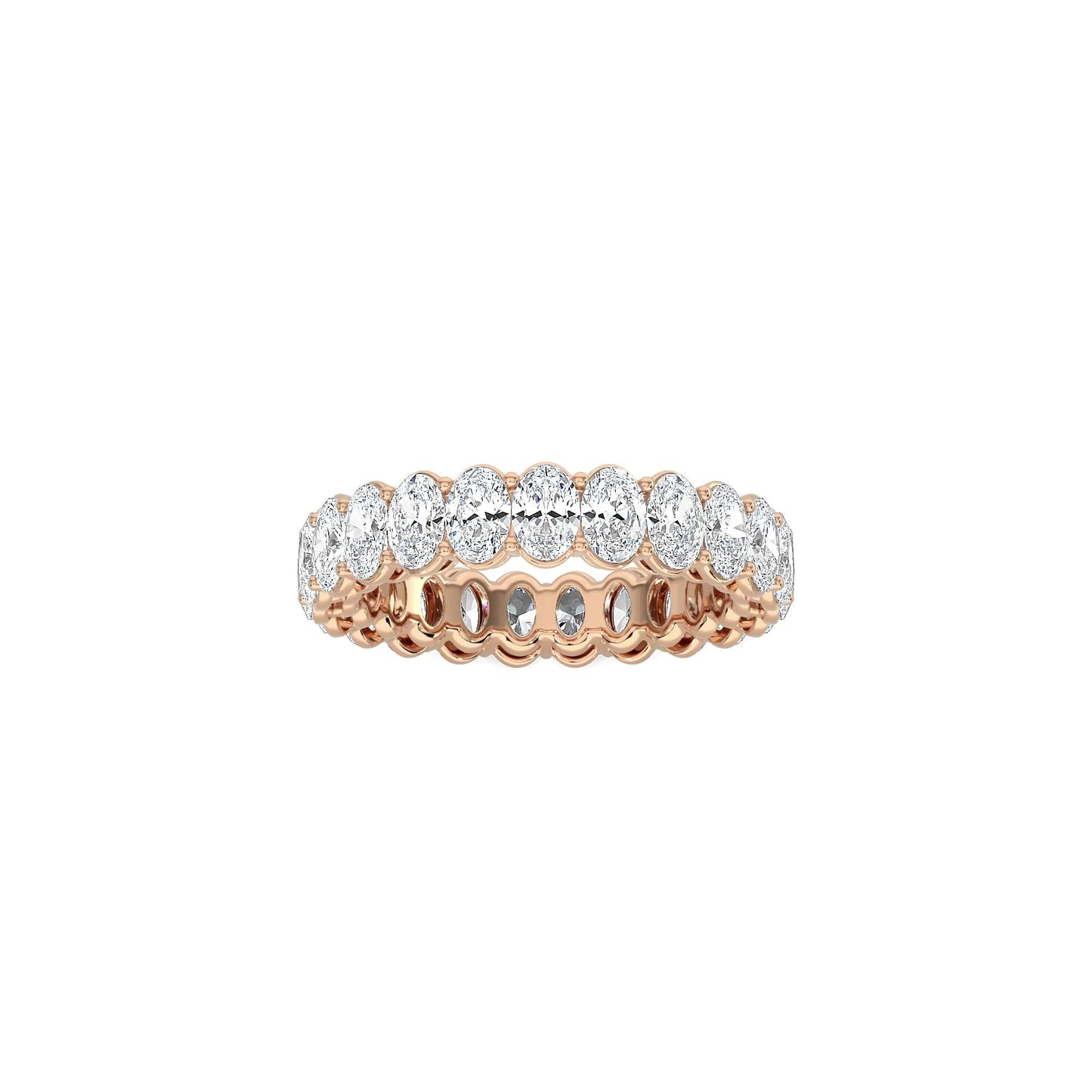 Oval Eternity Band