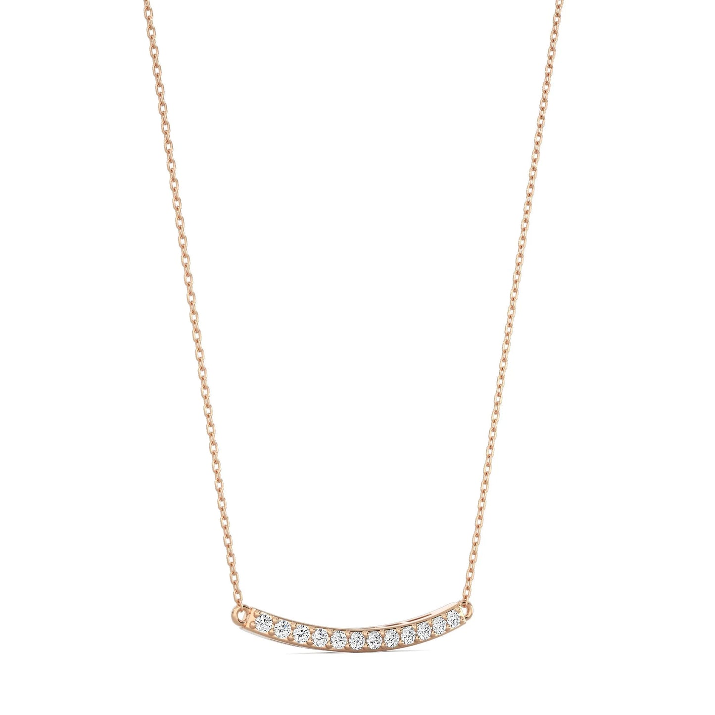 Pavé Line Necklace