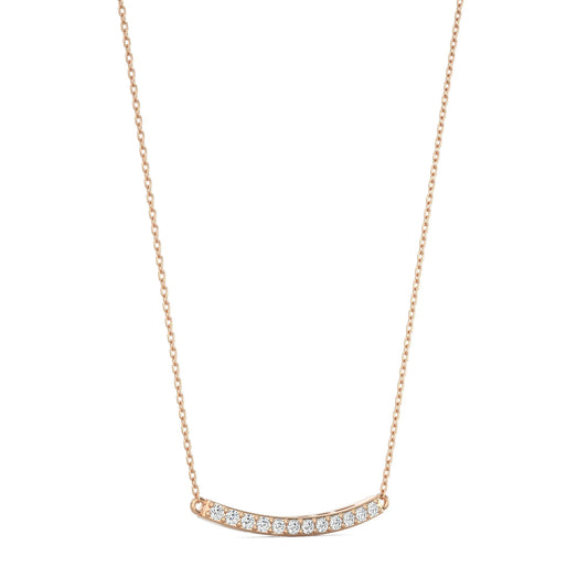 Pavé Line Necklace