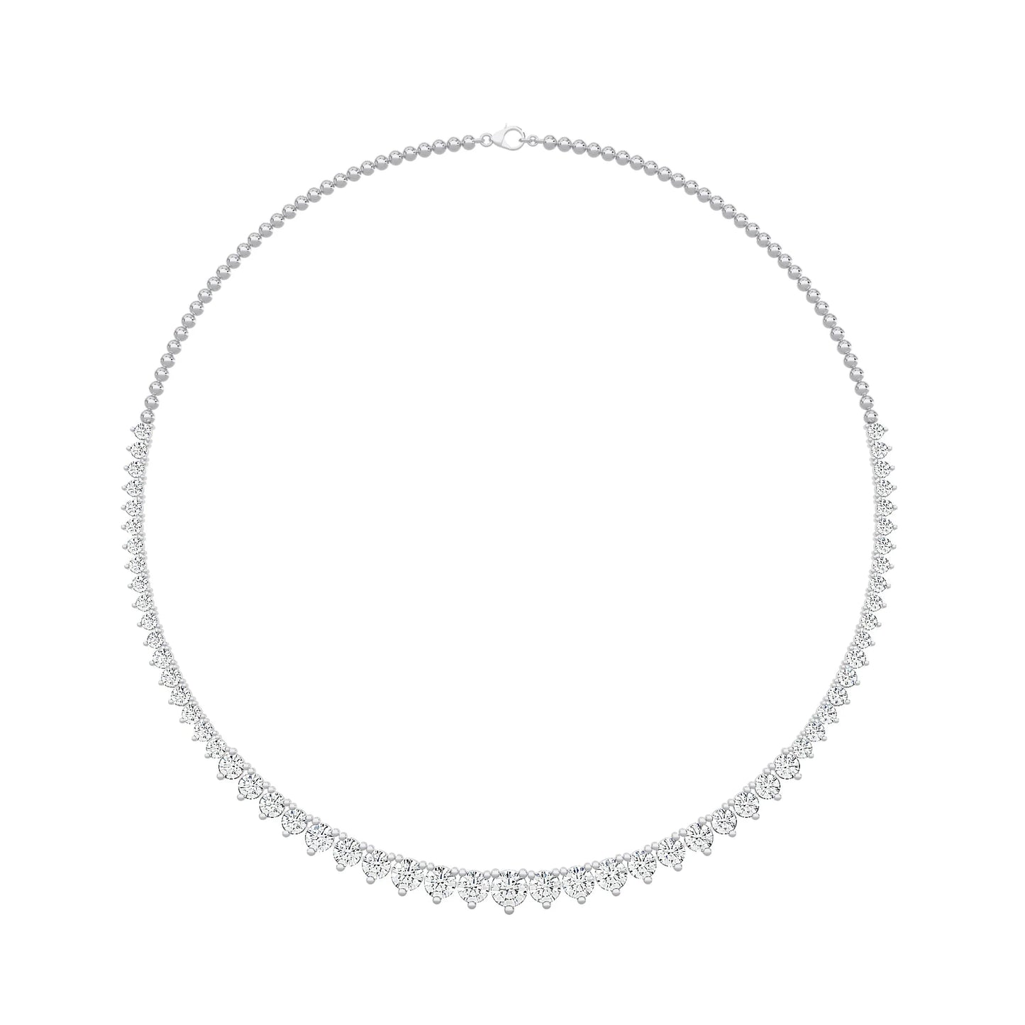 Fete Graduating Diamond Necklace