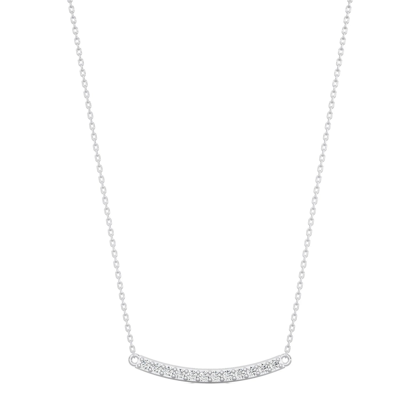 Pavé Line Necklace