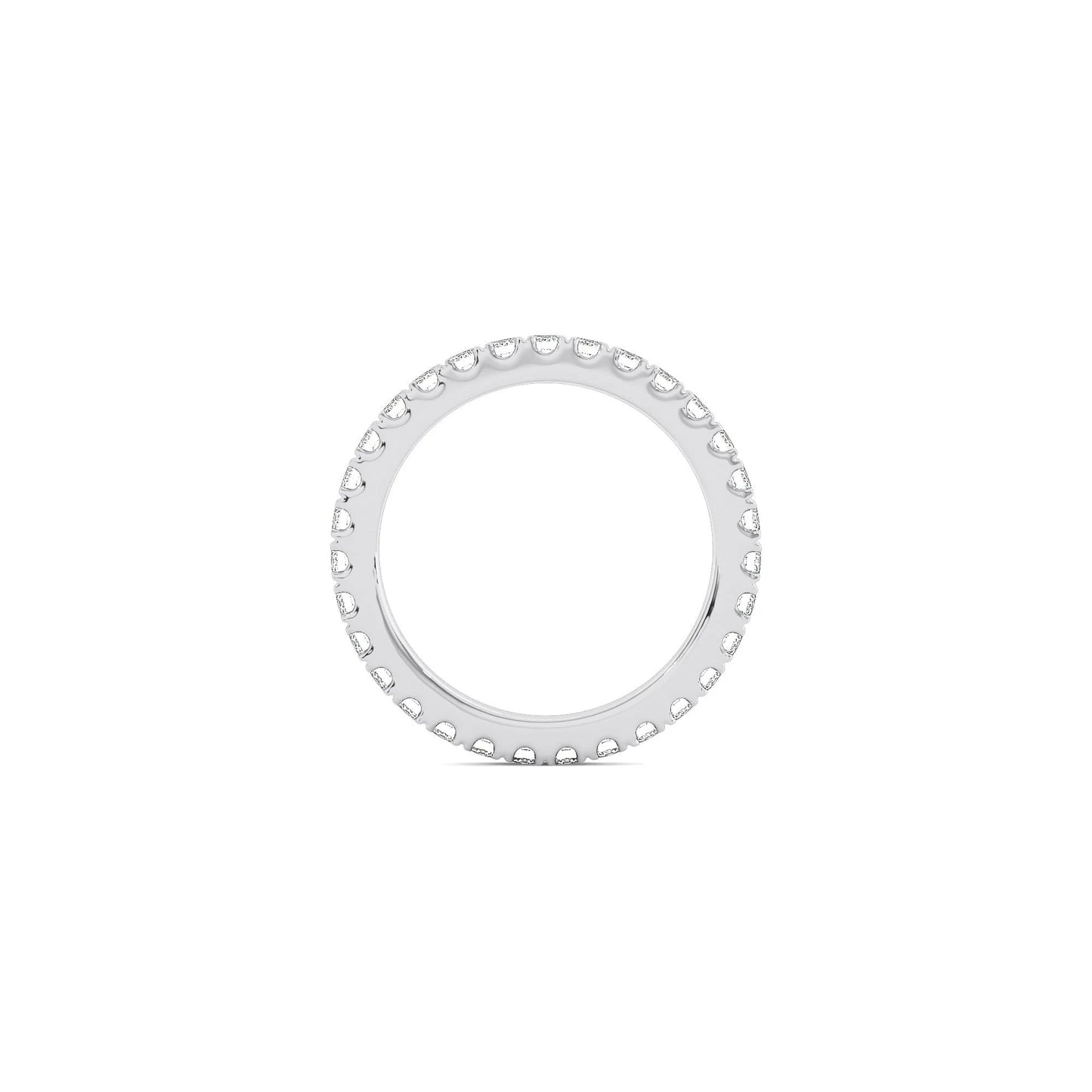 Small Round Eternity Band