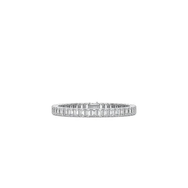 Emerald Cut Tennis Bracelet