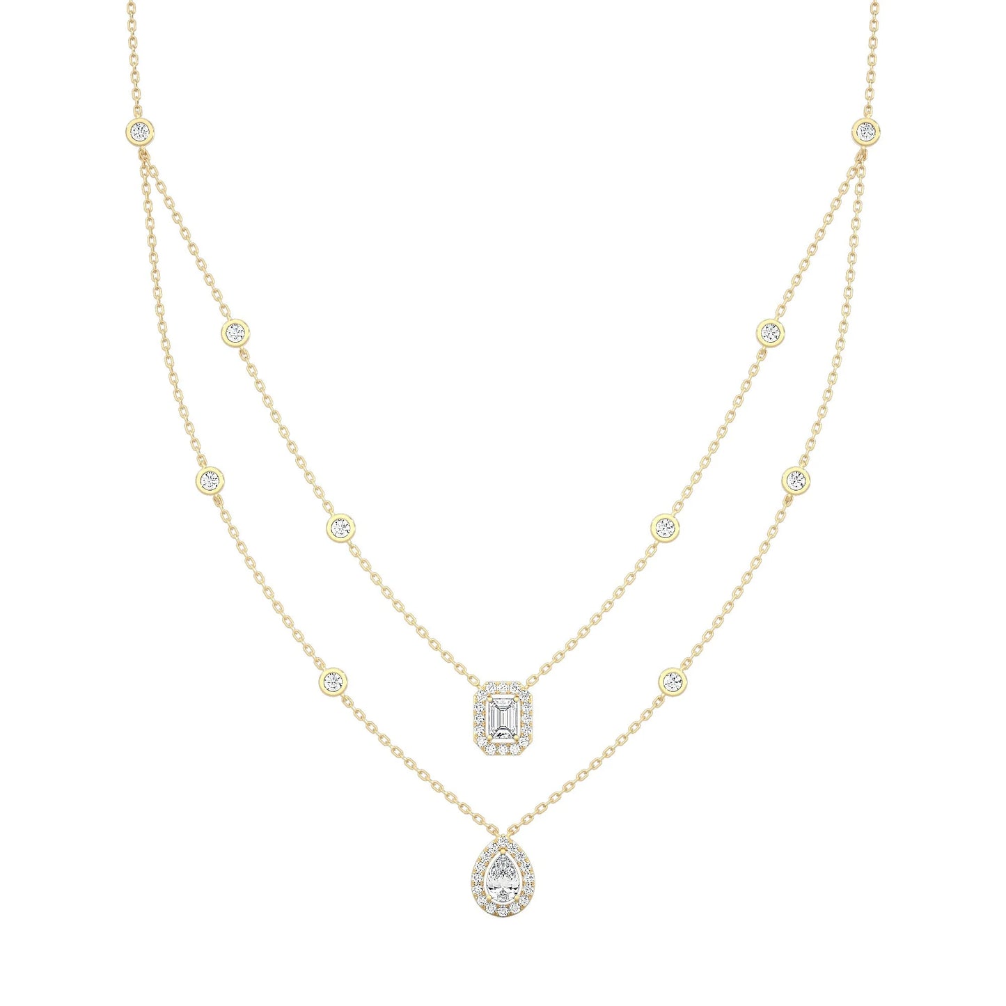 Double Chain necklace