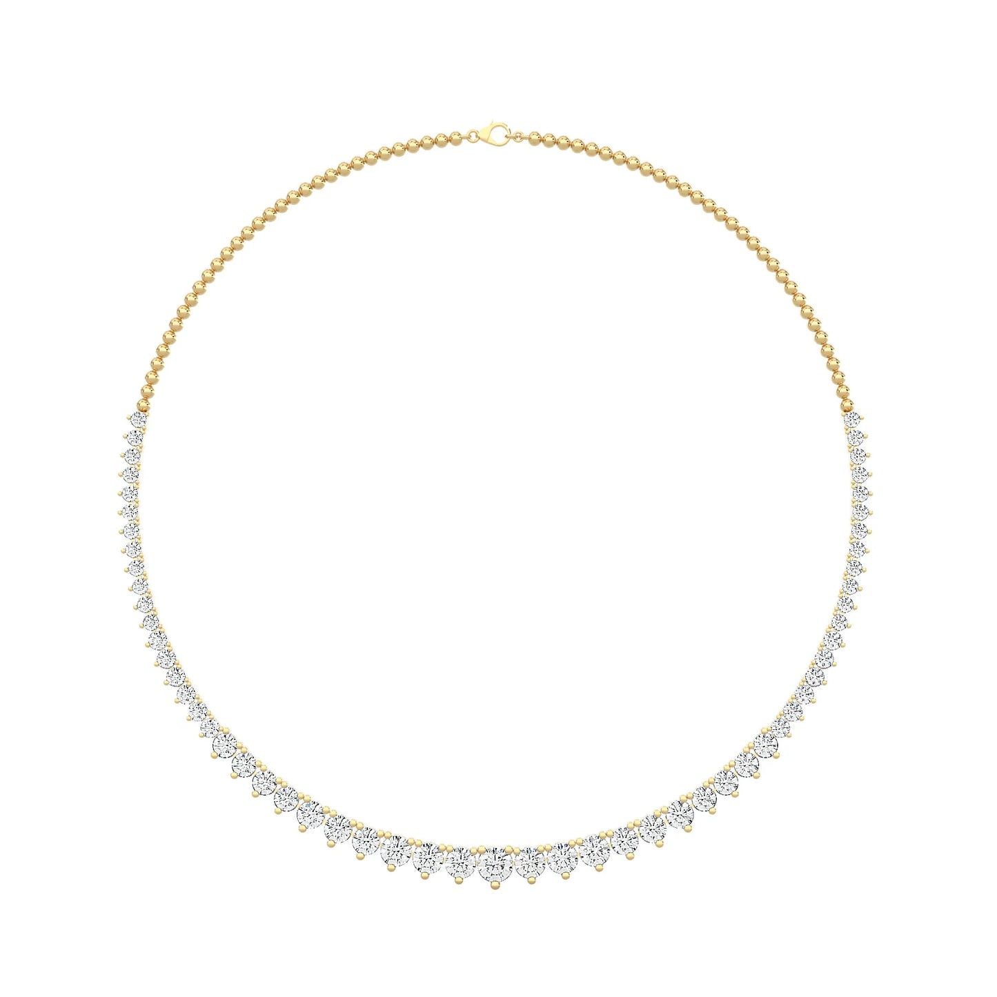 Fete Graduating Diamond Necklace