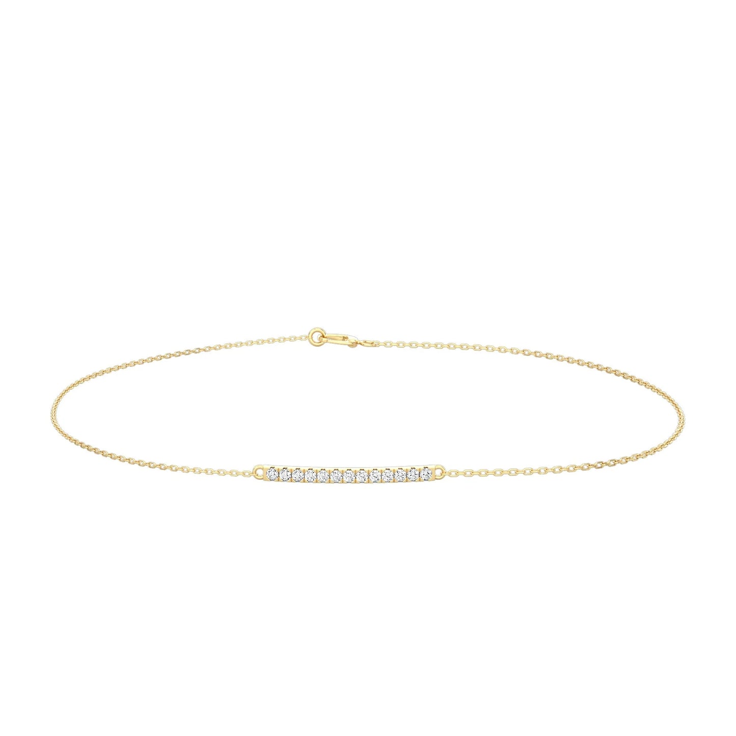 Pavé Bar Bracelet