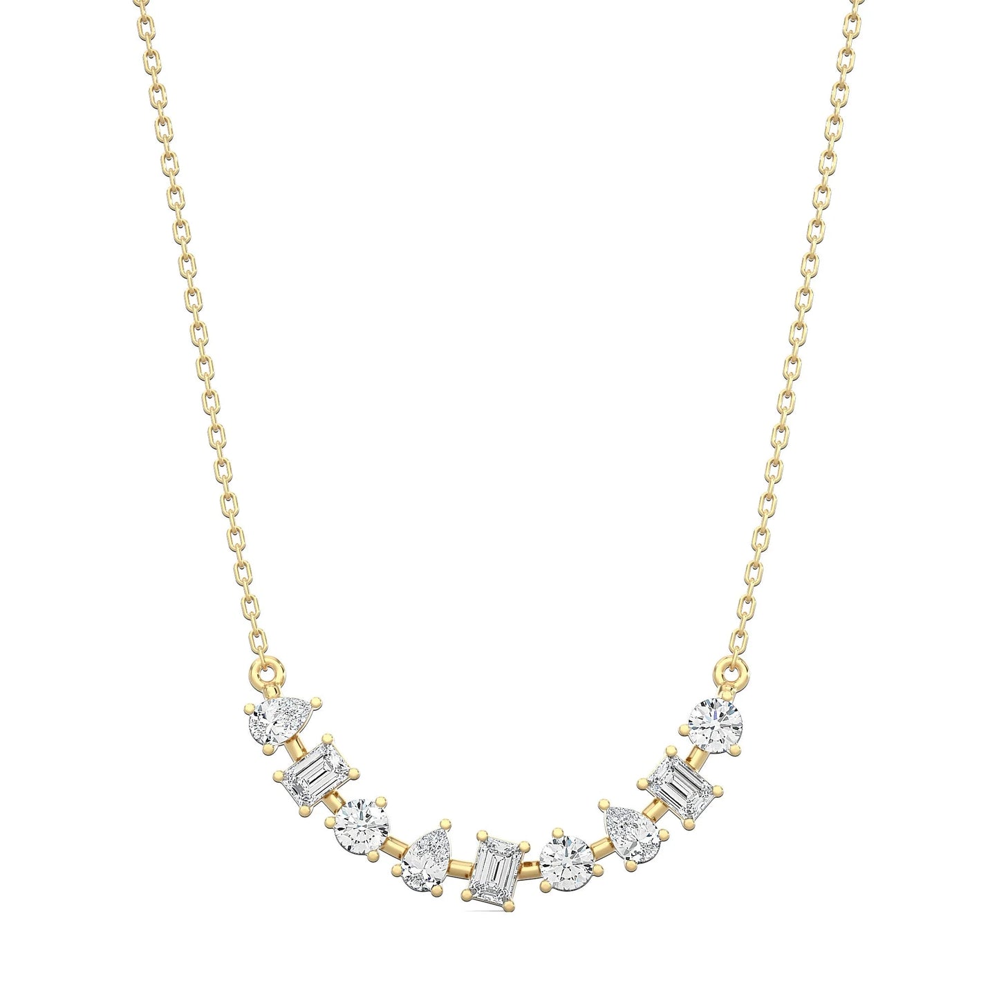 Fancy Shape Necklace