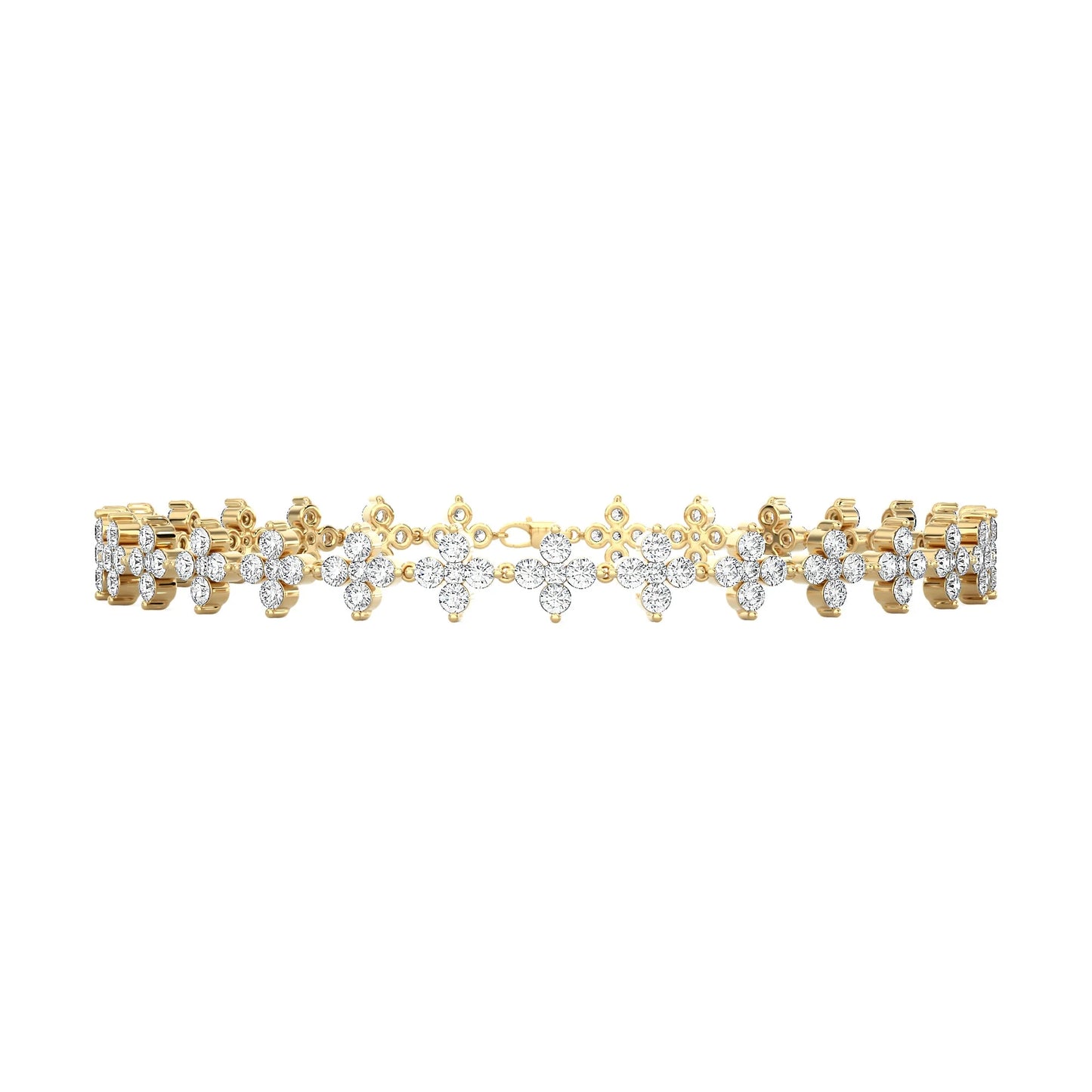 Camellia Tennis Bracelet