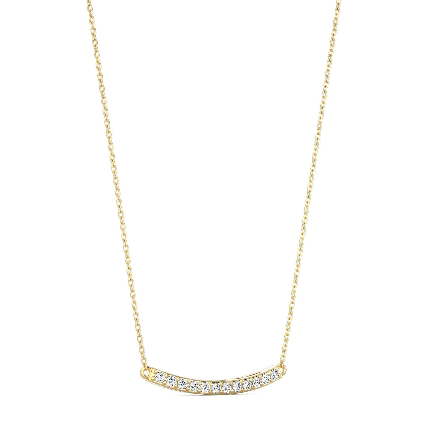 Pavé Line Necklace