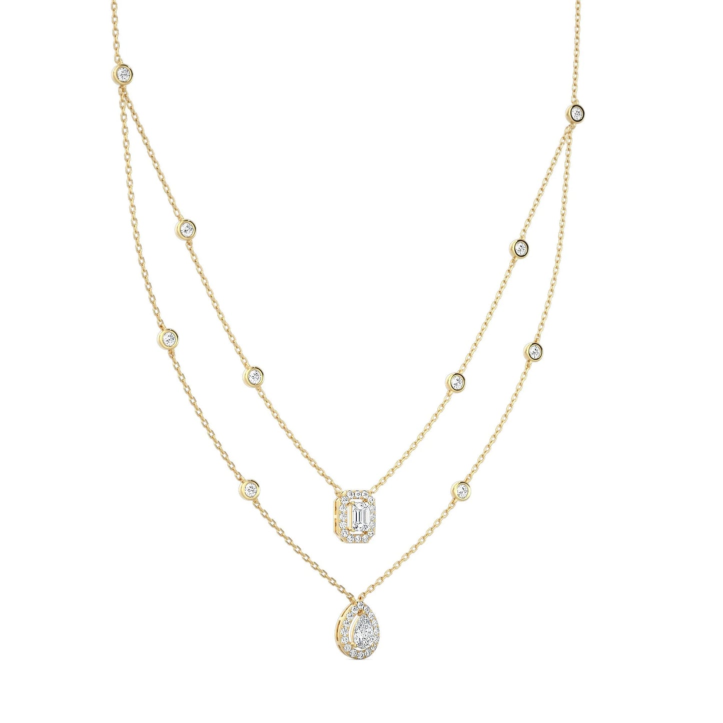 Double Chain necklace