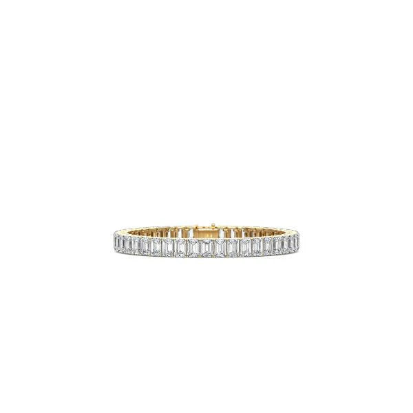 Emerald Cut Tennis Bracelet