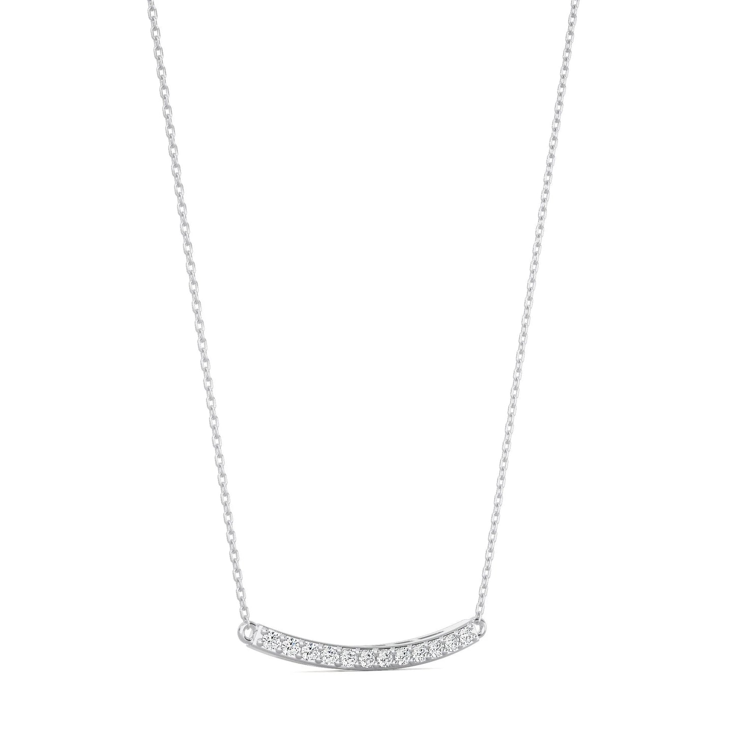Pavé Line Necklace